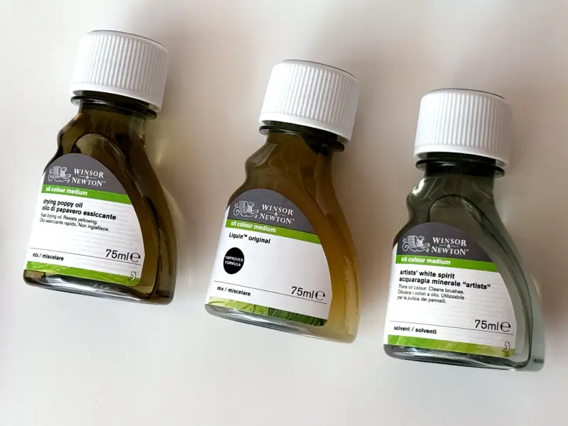 유화물감보조제,오일