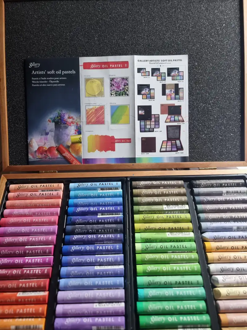 분교오일파스텔,분교아티스트소프트오일파스텔72