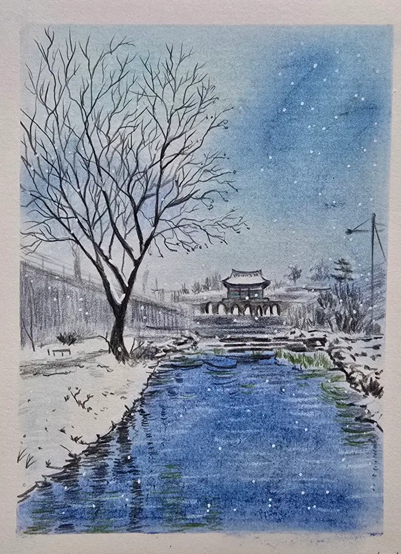 드로잉로그13기3주,설경