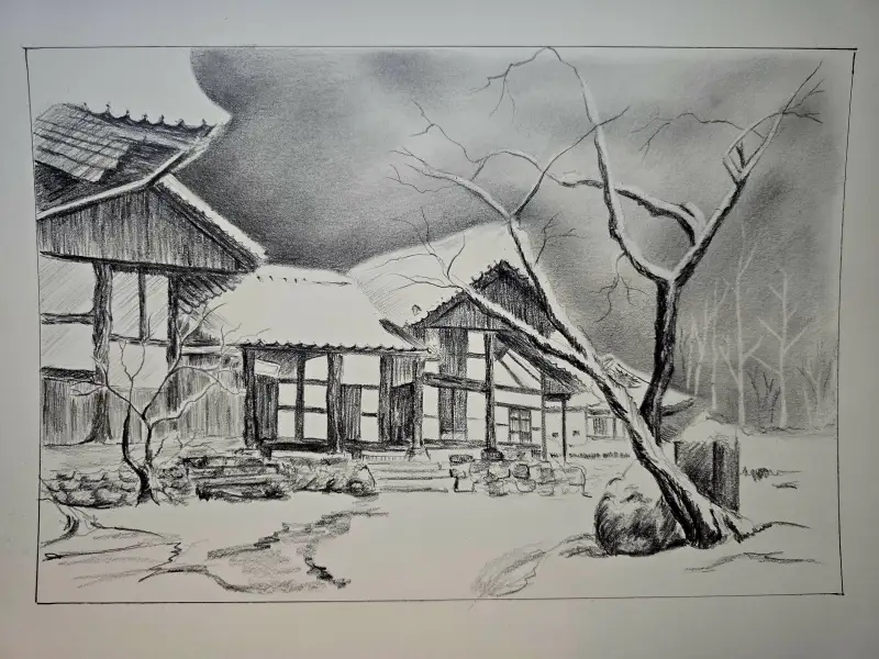 드로잉로그,13기,설경