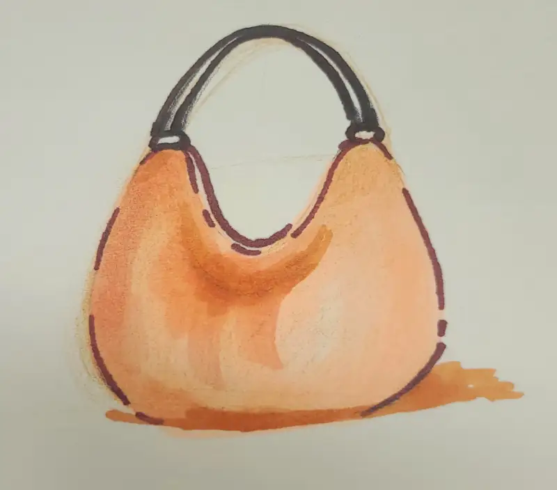 드로잉로그,드로잉로그14,가방그리기