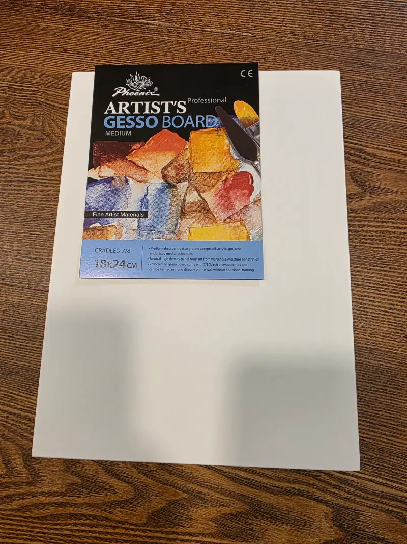 아티스트젯소보드