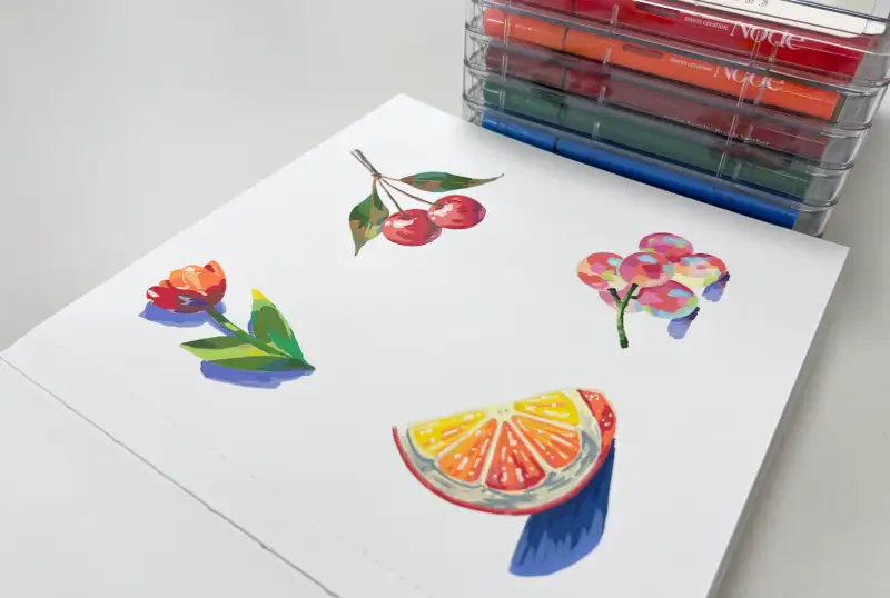 화방넷체험단,노드아크릴마카,아크릴마카,산돌마카패드,마카패드