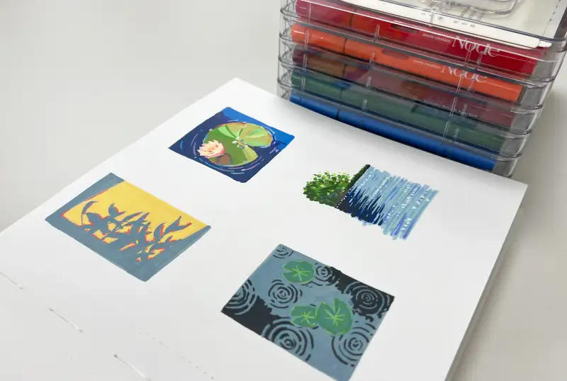 화방넷체험단,노드아크릴마카,아크릴마카,산돌마카패드,마카패드