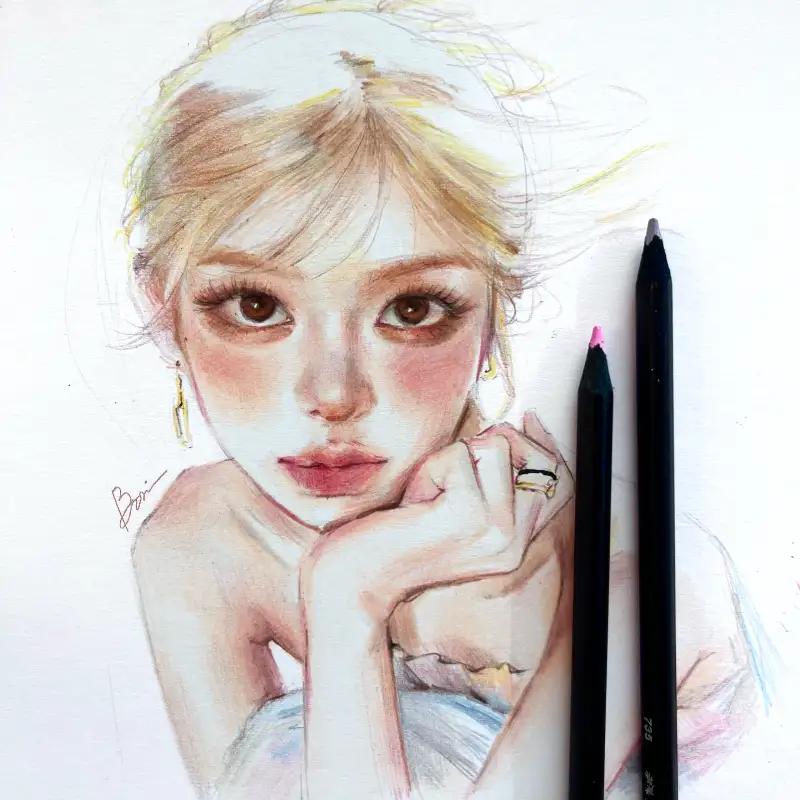 블랙에디션색연필