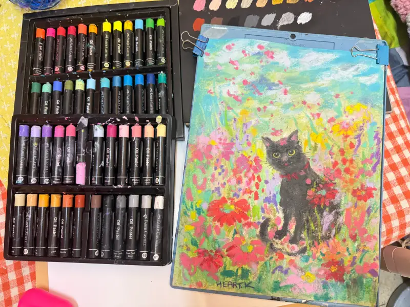 파버카스텔블랙오일파스텔