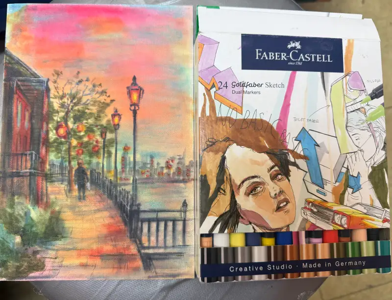 파버카스텔골드파버스케치마카24색