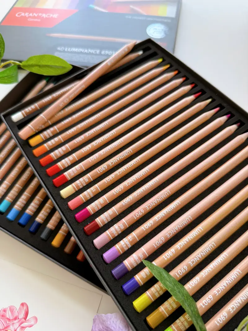 까렌다쉬루미넌스,루미넌스6901,유성색연필