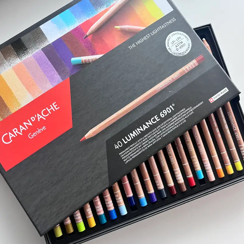 까렌다쉬,까렌다쉬루미넌스,유성색연필,까렌다쉬유성색연필