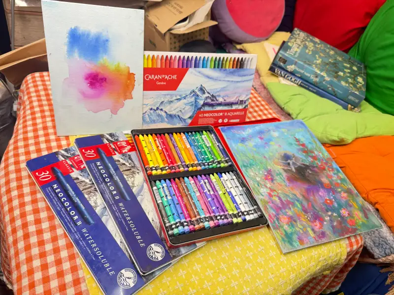 까렌다쉬,까렌다쉬네오칼라수성크레용40색