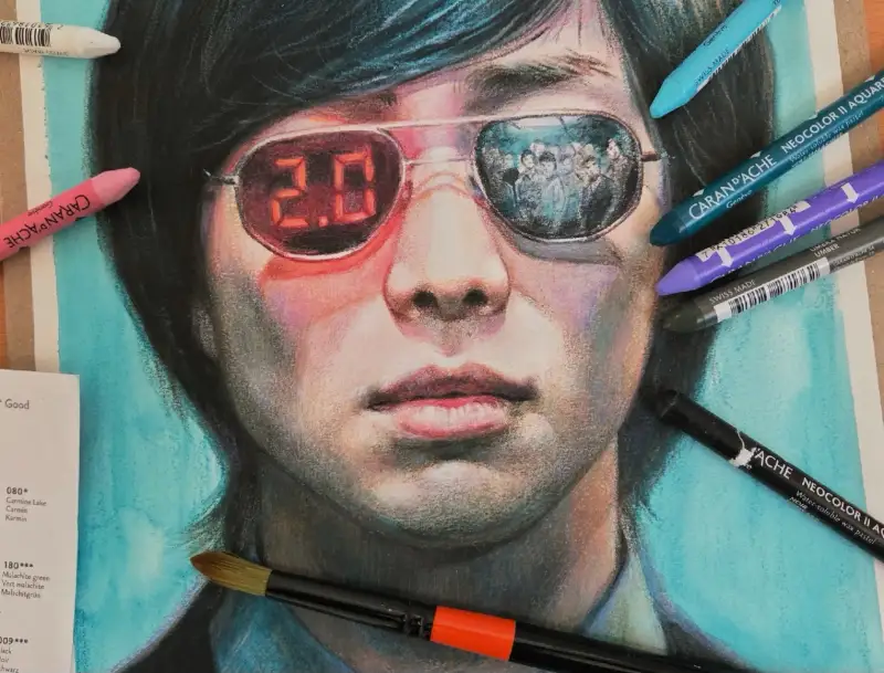 까렌다쉬네오칼라2,수성크레용