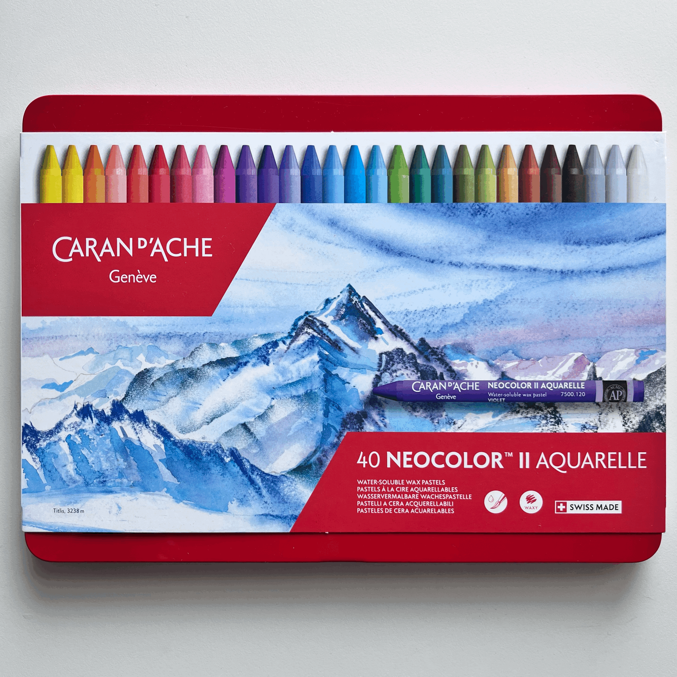 네오칼라2,수성크레용,까렌다쉬네오칼라2,까렌다쉬