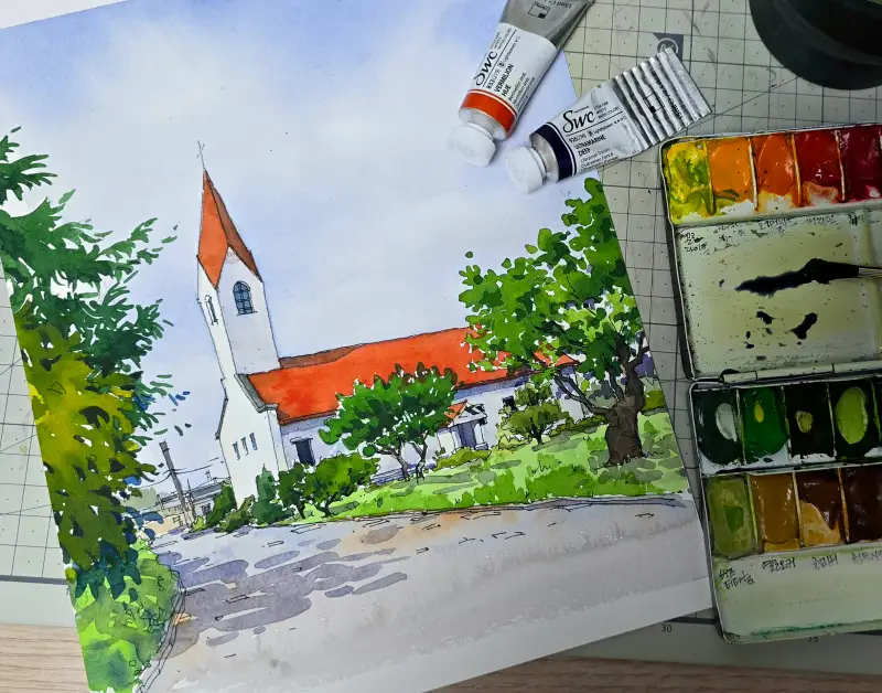 신한,수채화물감,아띠스띠꼬,신한swc