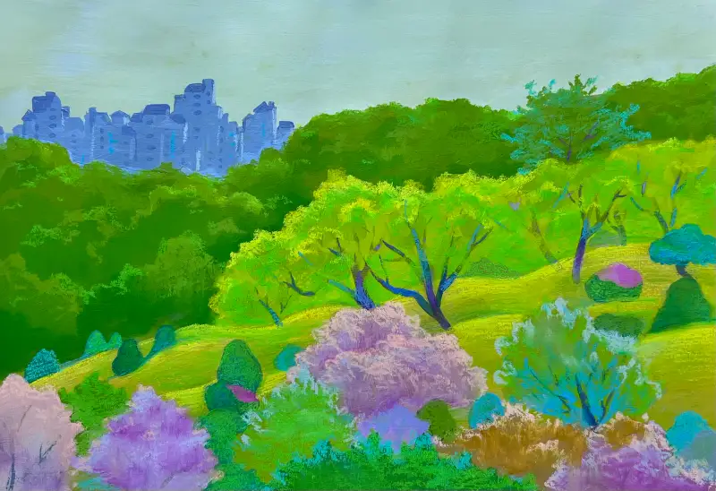 까렌다쉬,오일파스텔