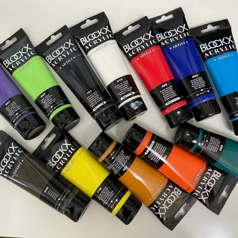 아크릴물감,아크릴,아크릴화,블락스