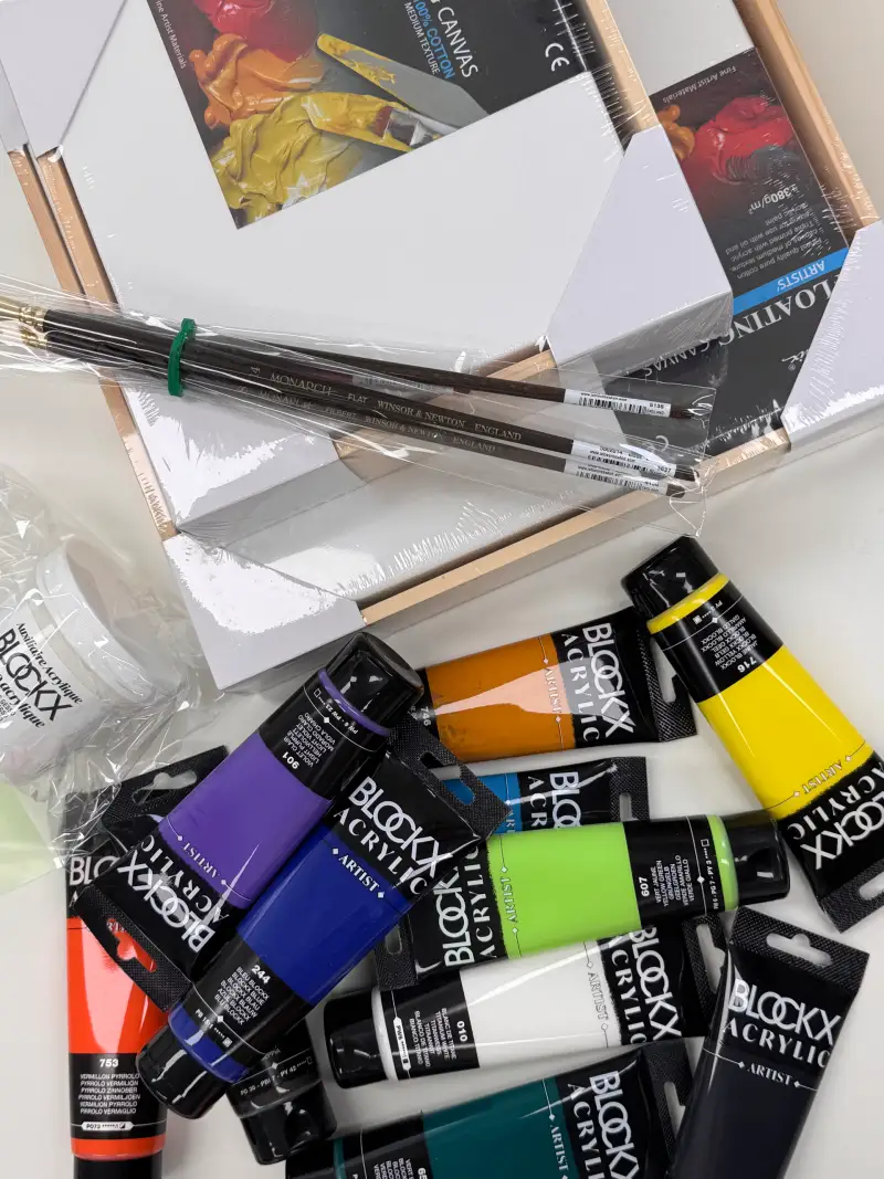 블락스아크릴물감,아크릴물감