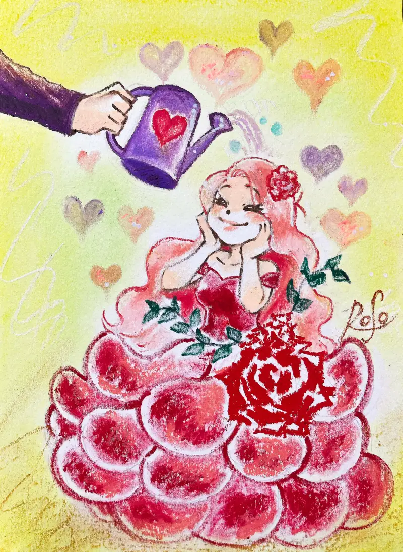 상반기,칭찬,꽃,장미아가씨,인연