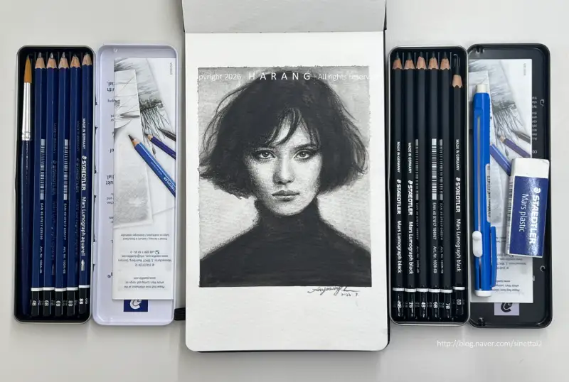페인터즈,스테들러,스테들러마스루모그라프,연필